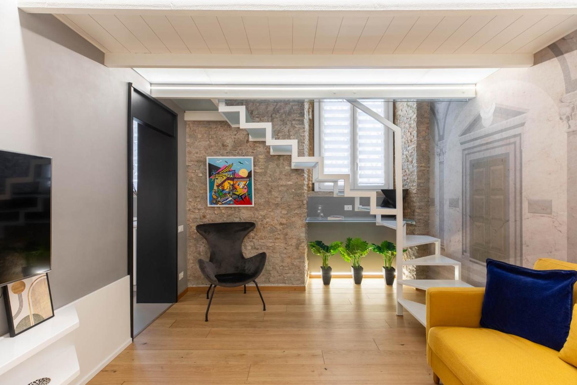 Апартаменты Iflat Glass And Stone Loft Рим Экстерьер фото