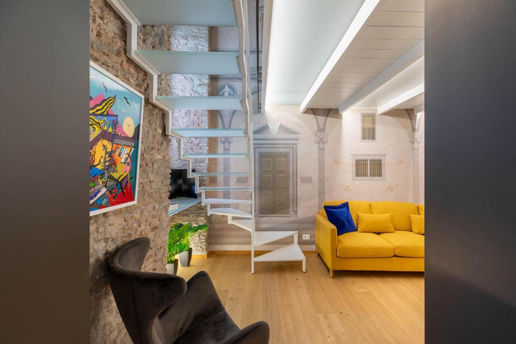 Апартаменты Iflat Glass And Stone Loft Рим Экстерьер фото