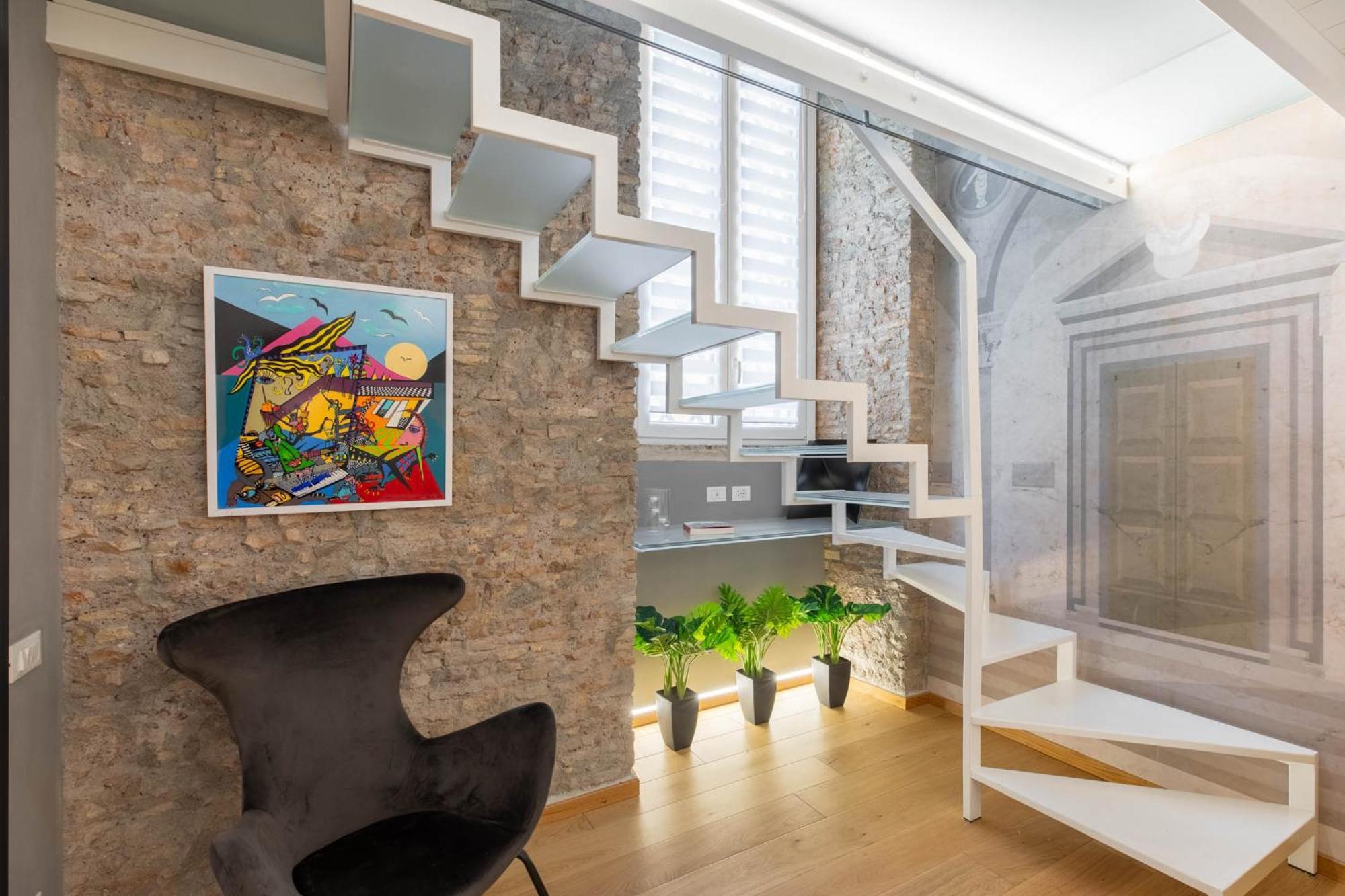 Апартаменты Iflat Glass And Stone Loft Рим Экстерьер фото